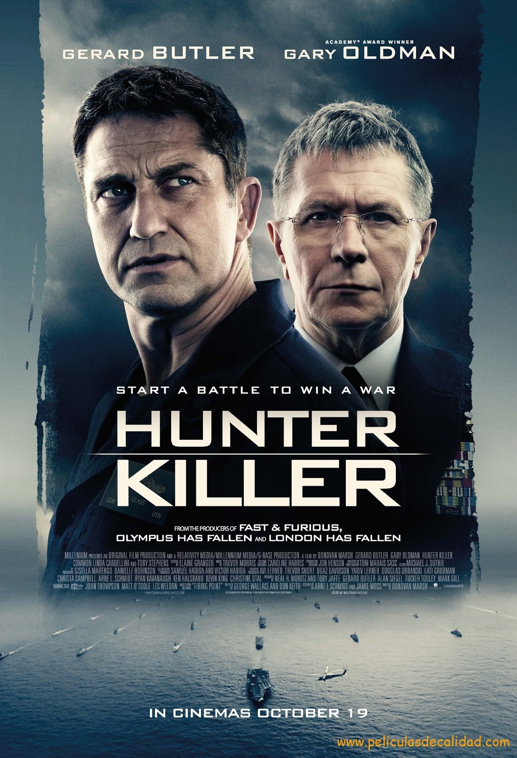 Hunter Killer [Subtitulada Español] [2018][OnLine/Descarga]